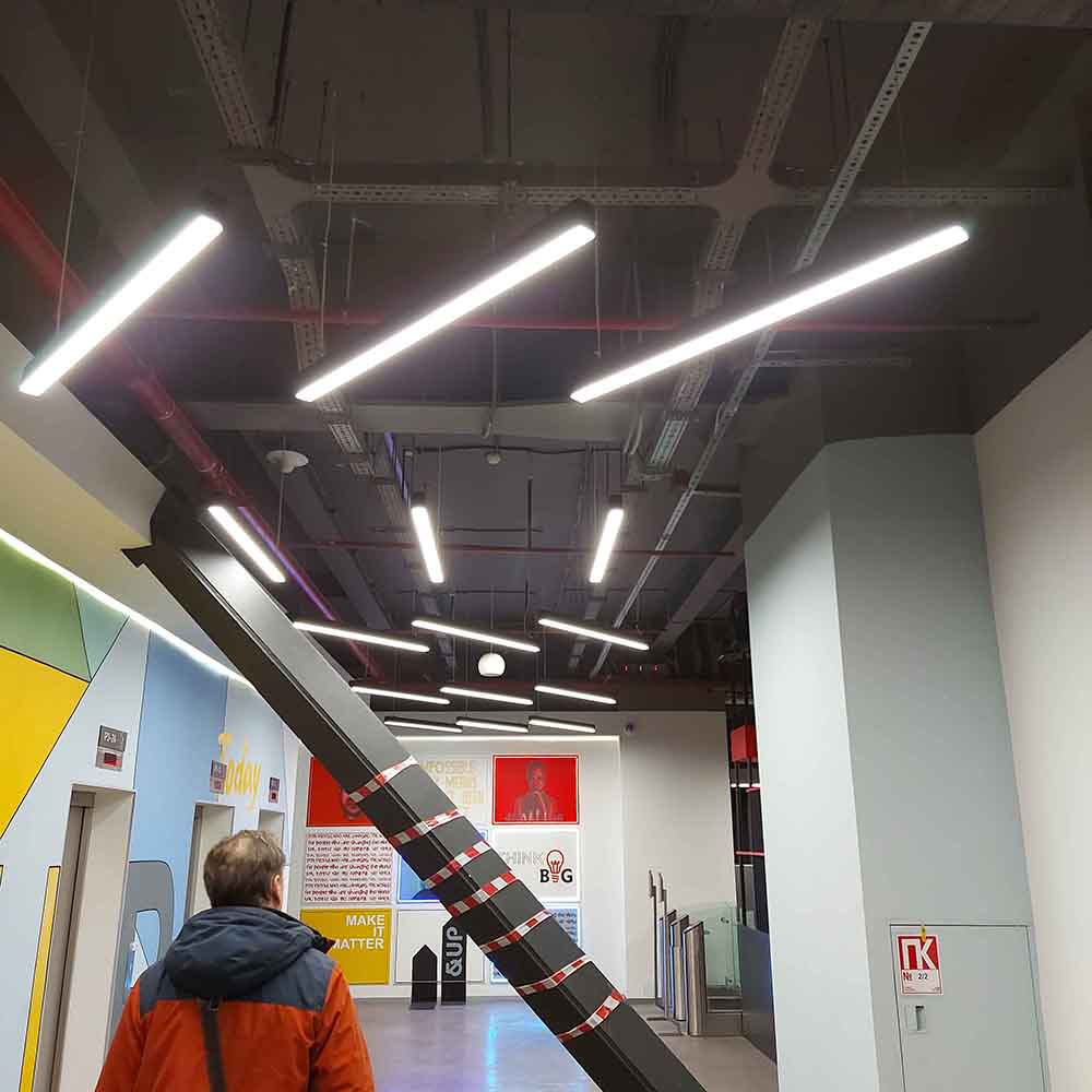 Линейные офисные светильники