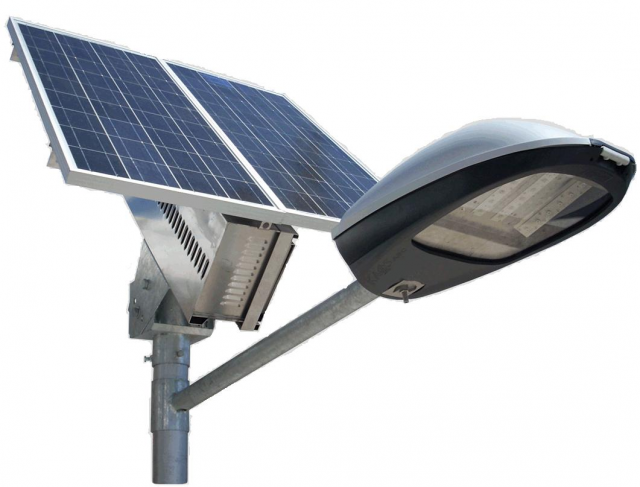 Солнечная система для фонарей в парк