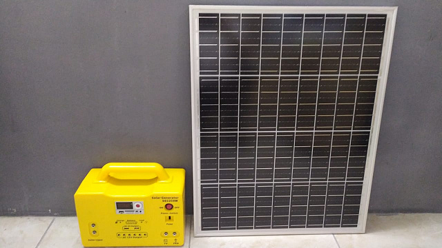 Солнечная автономная система освещения SG-1250 W 