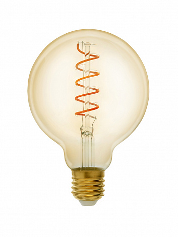 Ретро лампы Шар, светодиодная  лампочка Эдисона 