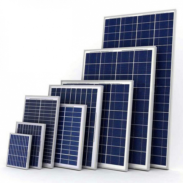 Солнечные панели поликристаллические 80 Вт