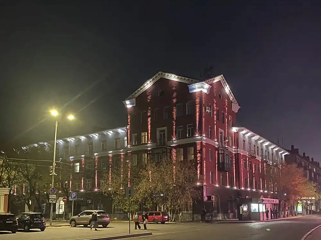 Фасадные архитектурные светильники «Луч»