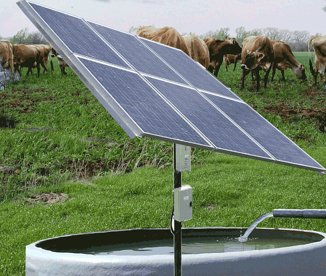 Солнечная станция для водяного насоса мощностью до 500 Вт